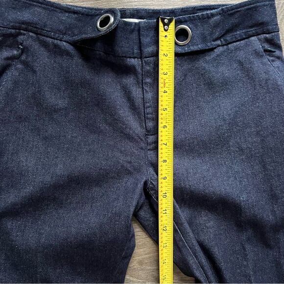 By Anthropologie The Essential Crop Flare Pants Jeans Women's size 8 - Picture 7 of 8